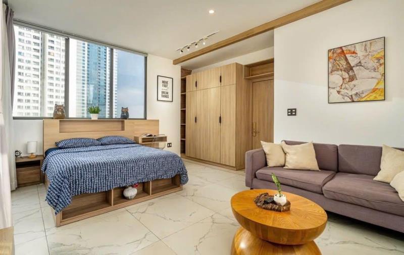 Chuỗi căn hộ studio ban công 30m2 | sau lotte cộng hòa - hoàng văn thụ - khu k300 - Ảnh 4