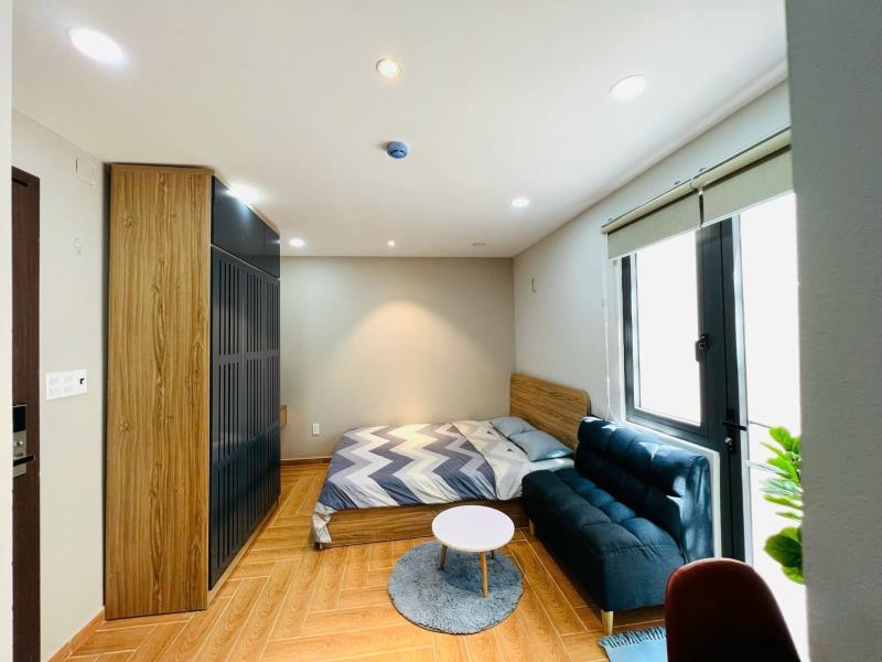 Cho thuê căn hộ 35m2 - full nội thất - ban công - gần chợ bà chiểu - giáp quận 1 - Ảnh 3
