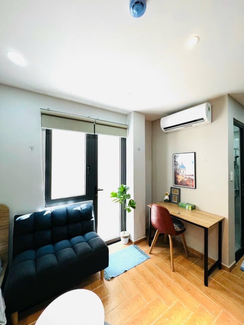 Cho thuê căn hộ 35m2 - full nội thất - ban công - gần chợ bà chiểu - giáp quận 1 - Ảnh 4