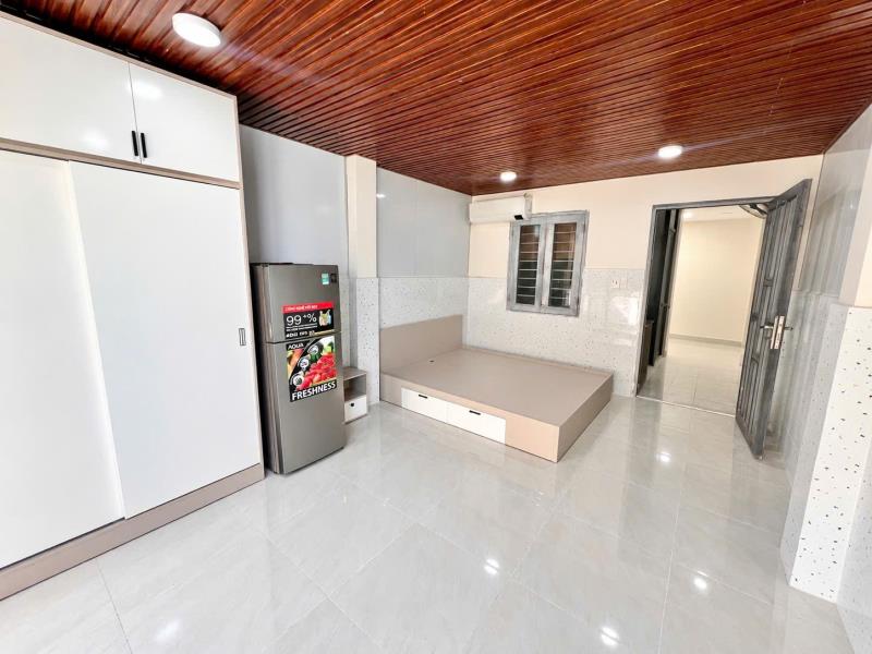 Cho thuê căn hộ 1 phòng ngủ 45m2 rộng rãi, ban công lớn, full nội thất có máy giặt riêng –bùi đình túy, bình thạnh gần ngã tư hàng xanh, đại học hồng bàng - Ảnh 3