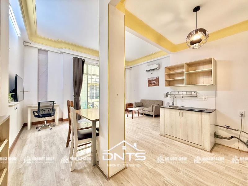 Căn hộ trung tâm 1pn 60m2 ban công, máy giặt riêng, full nội thất. gần thảo cầm viên, công trường mê linh - Ảnh 3
