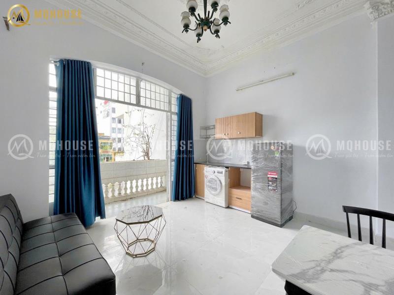 1pn ban công cộng hòa tân bình – gần etown cộng hoà, gần đại học greenwich- học viện hàng không - đại học công thương