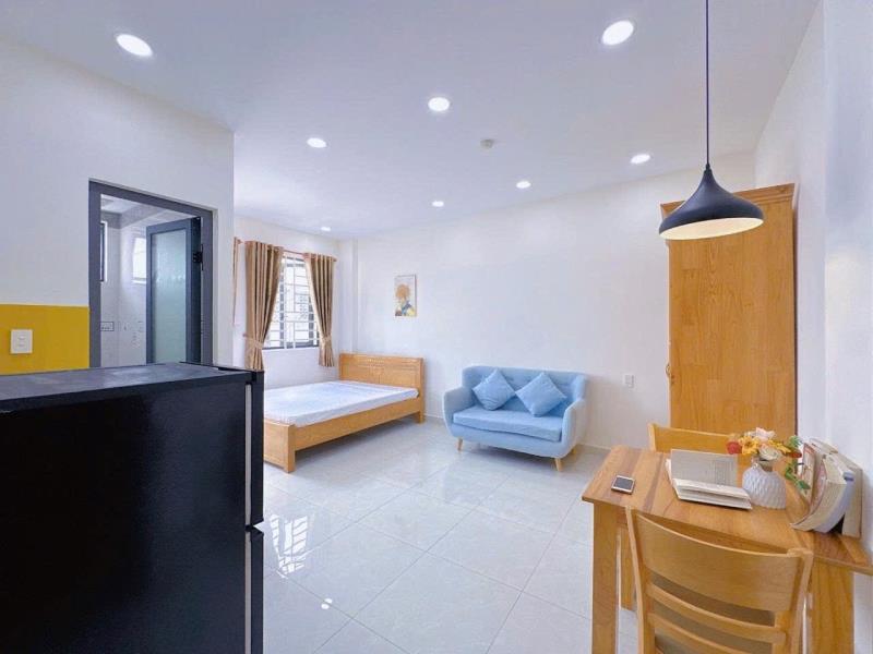 Phòng 40m2 full nội thất ban công lớn, nhà mới ngay chợ bà chiểu-nguyễn văn đậu, bình thạnh - Ảnh 4