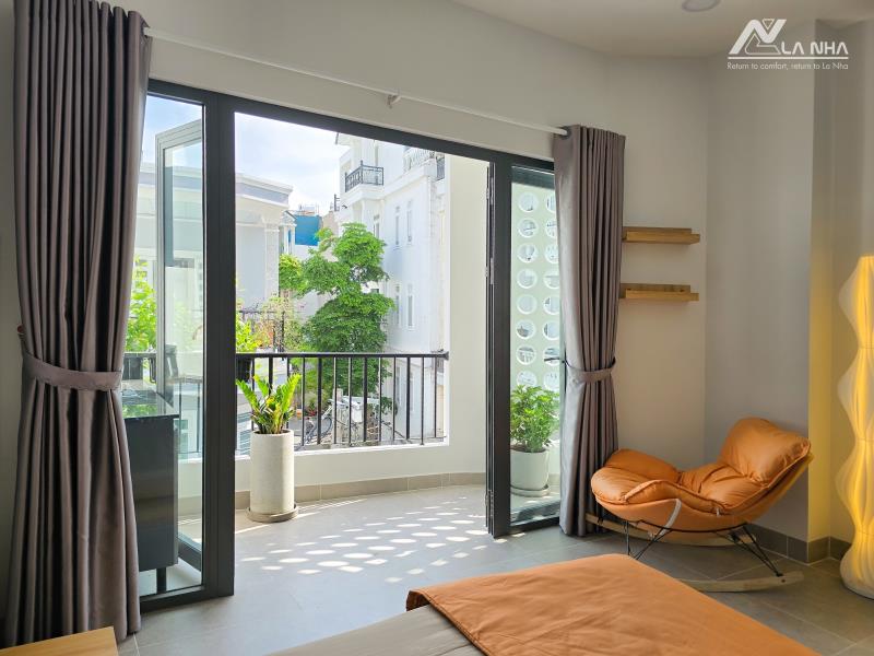 Căn hộ ban công siêu đẹp full nội thất giờ giấc tự do đường huỳnh văn nghệ - Ảnh 4
