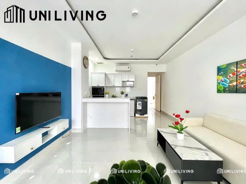 Cho thuê căn hộ kính tràn view toàn cảnh, quầy bar sang xịn, full nội thất - máy giặt riêng chu văn an, bình thạnh