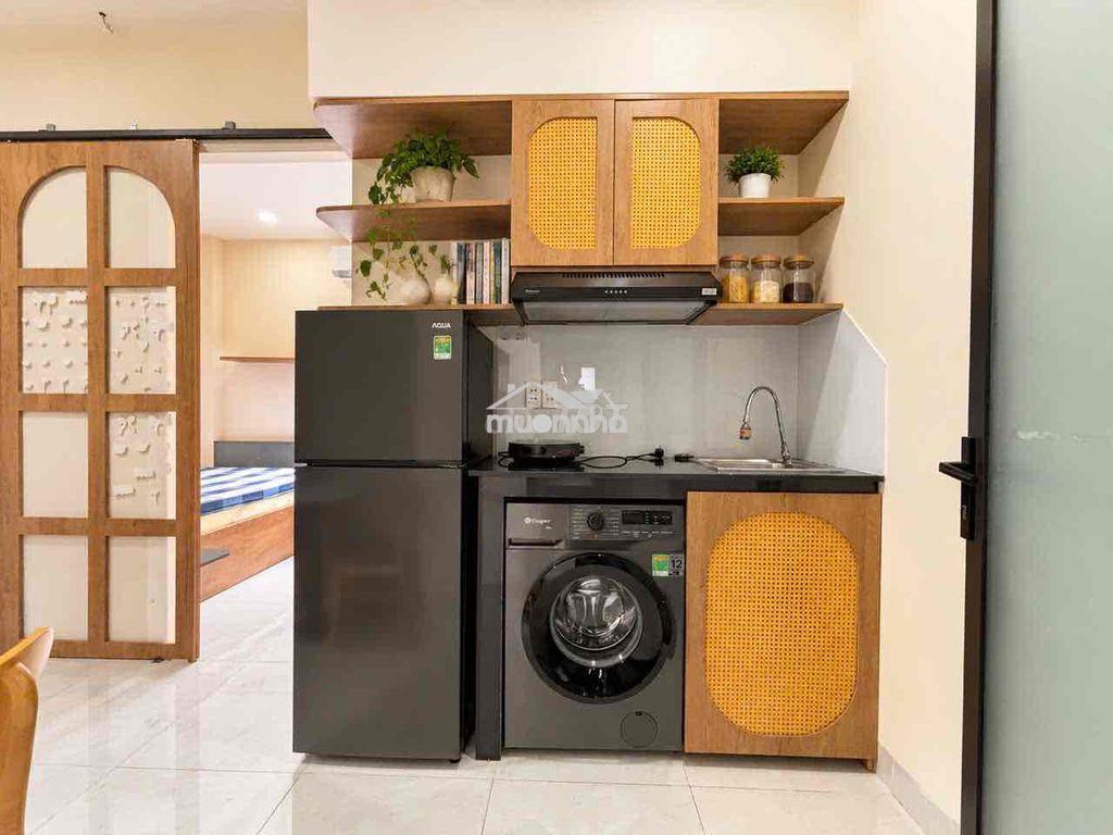 💥Cho thuê chdv 1 phòng ngủ - tách bếp - full nội thất gần vlu - Ảnh 4