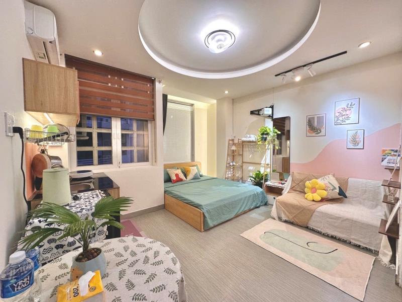 Cho thuê căn hộ cửa sổ trời thoáng, full nội thất – gần phan xích long, quận 1 - đường hoa lan, quận phú nhuận