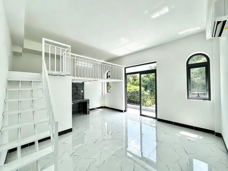 Hệ thống căn hộ duplex ban công/ cửa sổ gần etwon cộng hoà quận tân bình