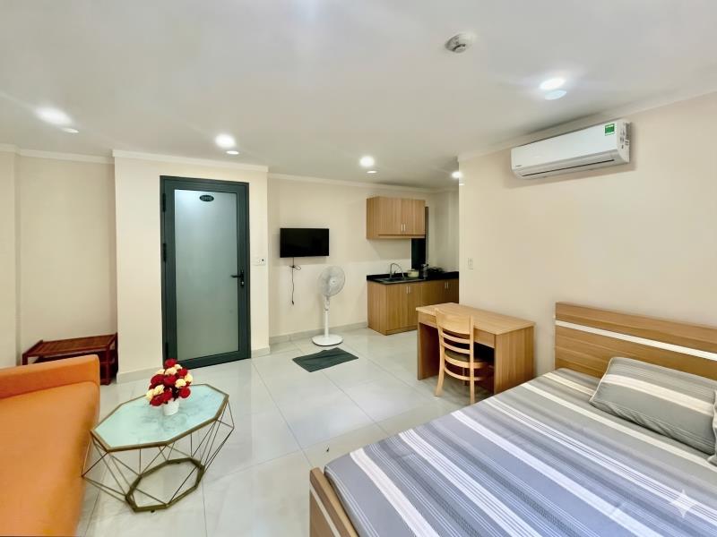 Cho thuê căn hộ rộng, full nội thất, cửa sổ trời lớn thoáng - nguyễn hữu cảnh, bình thạnh sát landmark 81, q1, q2 - Ảnh 2