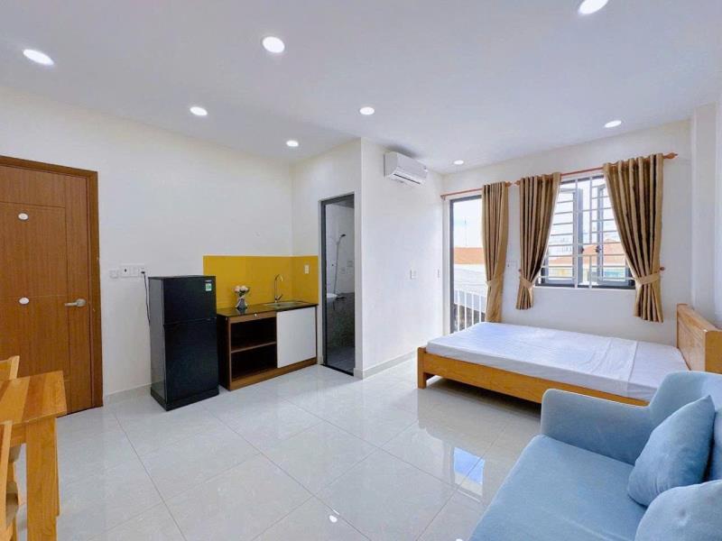 Cho thuê căn hộ ban công rộng, full nội thất gần chợ bà chiểu – nguyễn văn đậu, bình thạnh - Ảnh 4