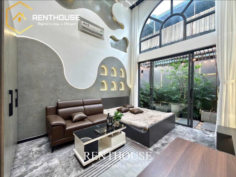 🌿 Luxury studio view sân vườn – phan huy ích 🌿