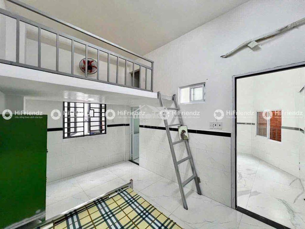 Cho thuê 1pn ban công tách bếp có gác, nhà mới rộng rãi - Ảnh 2