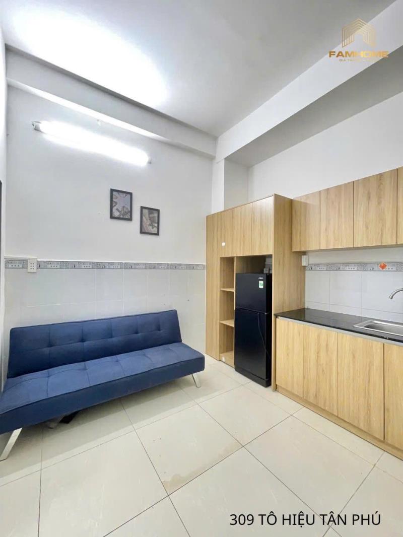 Phòng 30m² full nội thất, có sofa – tân phú - Ảnh 3