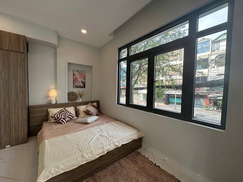 Cho thuê căn hộ studio cửa sổ trời full nội thất máy giặt riêng tại đinh bộ lĩnh gần q1, q2 - Ảnh 4