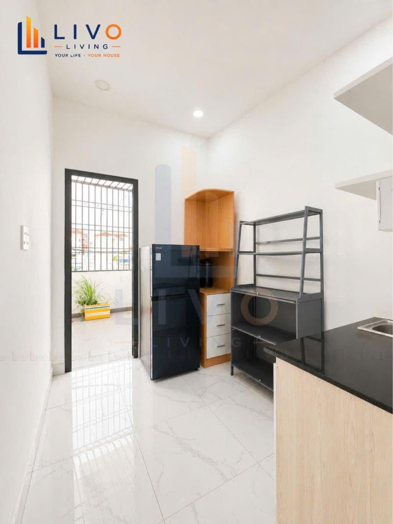 Cho thuê căn hộ 58m2 full nội thất ban công siêu rộng tại nơ trang long, bình thạnh gần q1 - Ảnh 2