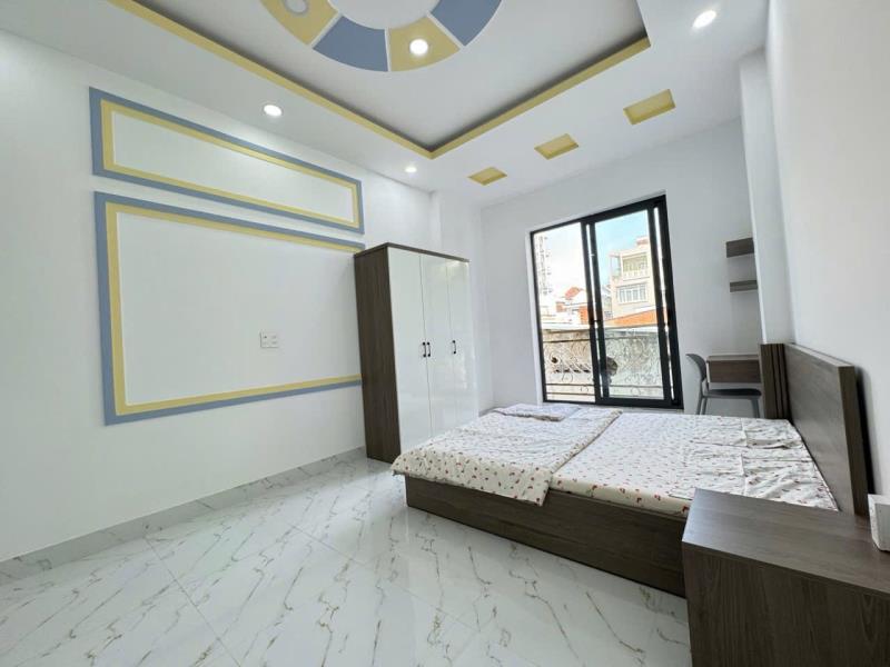 Cho thuê căn hộ 35m² có ban công, full nội thất – trần bình trọng, gần chợ bà chiểu - Ảnh 2