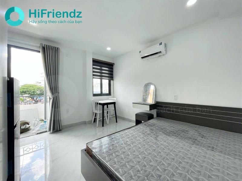Cho thuê căn hộ full nội thất ban công tại xô viết nghệ tĩnh gần q1,