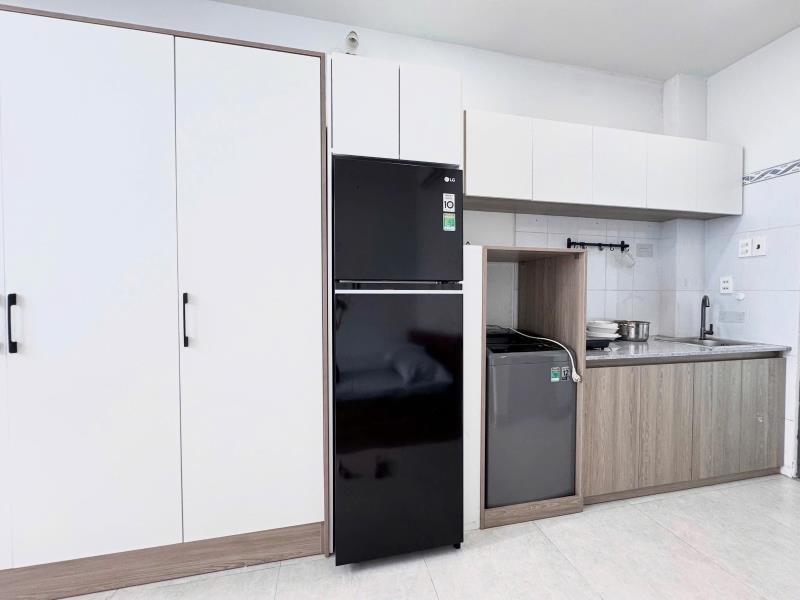 Cho thuê căn hộ có cửa sổ thoáng mát full nội thất đường xô viết nghệ tĩnh quận bình thạnh, sát quận 1 - Ảnh 4