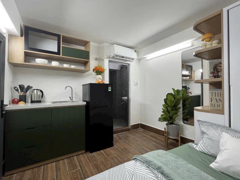 🌿 Cho thuê căn hộ studio – lý thường kiệt, tân bình