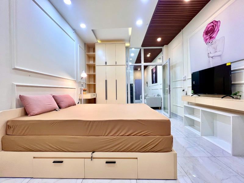 Phòng tách bếp view kính máy giặt riêng gần đinh bộ lĩnh - chu văn an - chợ bà chiểu - quận 1 - Ảnh 3