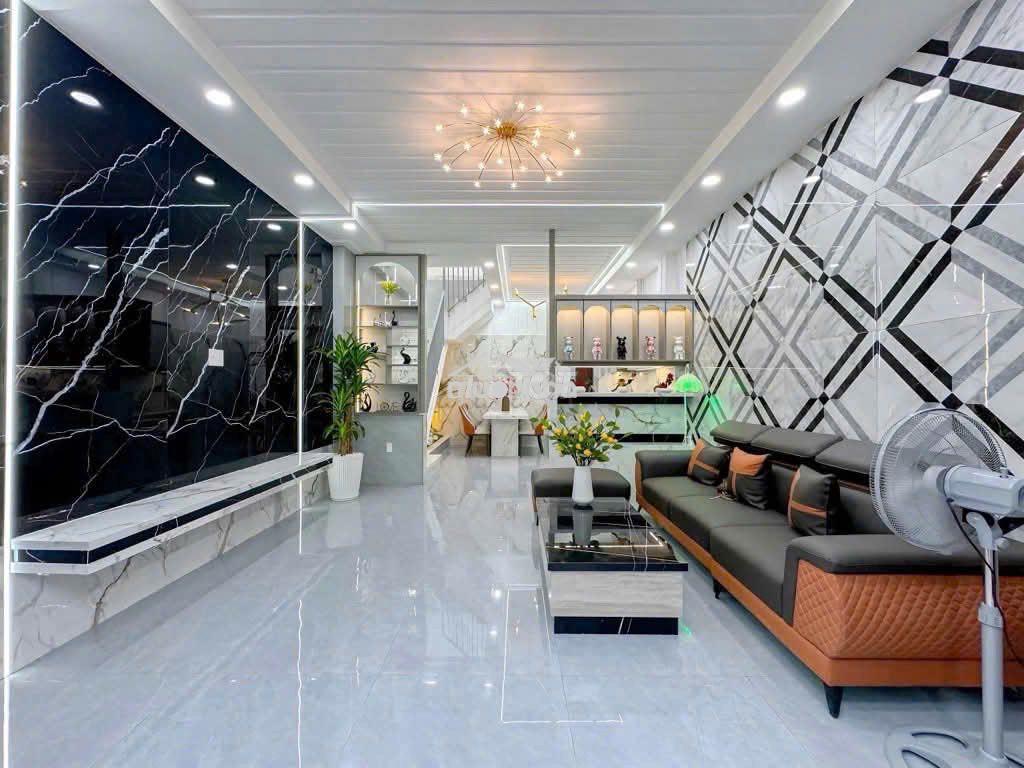 Nhà mới hẻm 5m bùi tư toàn, 56m2, 3 pn 3wc, gần bx miền tây, sổ riêng - Ảnh 2