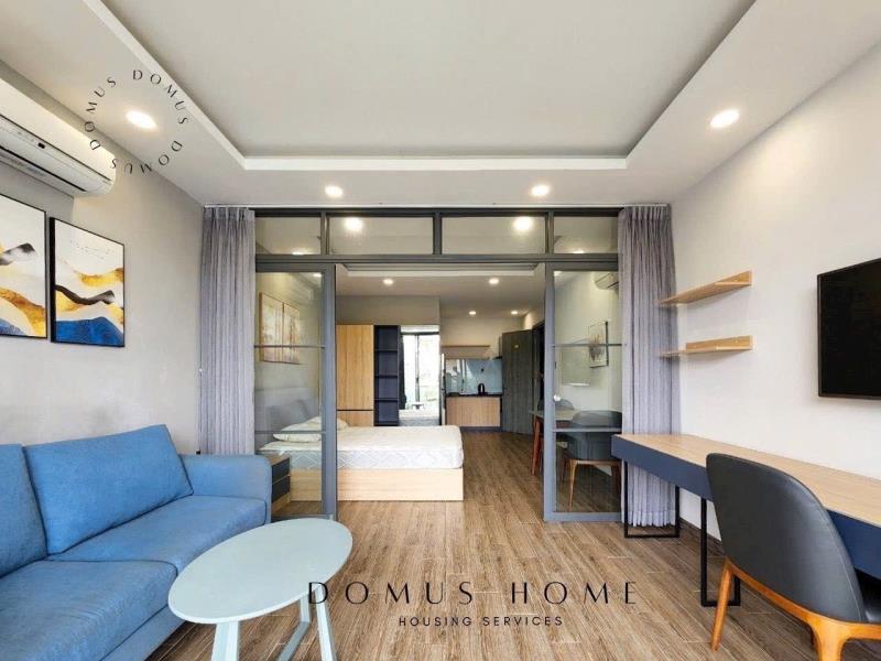 Cho thuê căn hộ 1 phòng ngủ tách bếp đường lạc long quân quận tân bình