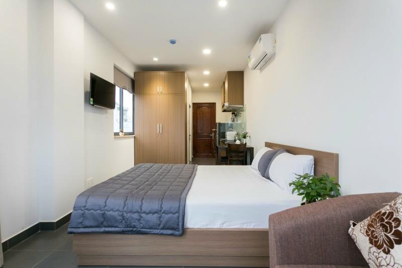 Căn hộ view bờ kè trường sa, bình thạnh sát quận 1, full nội thất cao cấp, có tivi, thang máy_nhận khách nước ngoài, ngắn hạn - Ảnh 2
