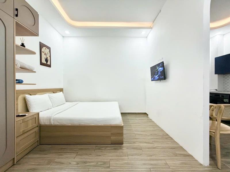 Cho thuê căn hộ hiện đại có máy giặt riêng, full nội thất – hồ văn huê, phú nhuận gần sân bay tân sơn nhất sát công viên gia định - 0941746163 - Ảnh 3