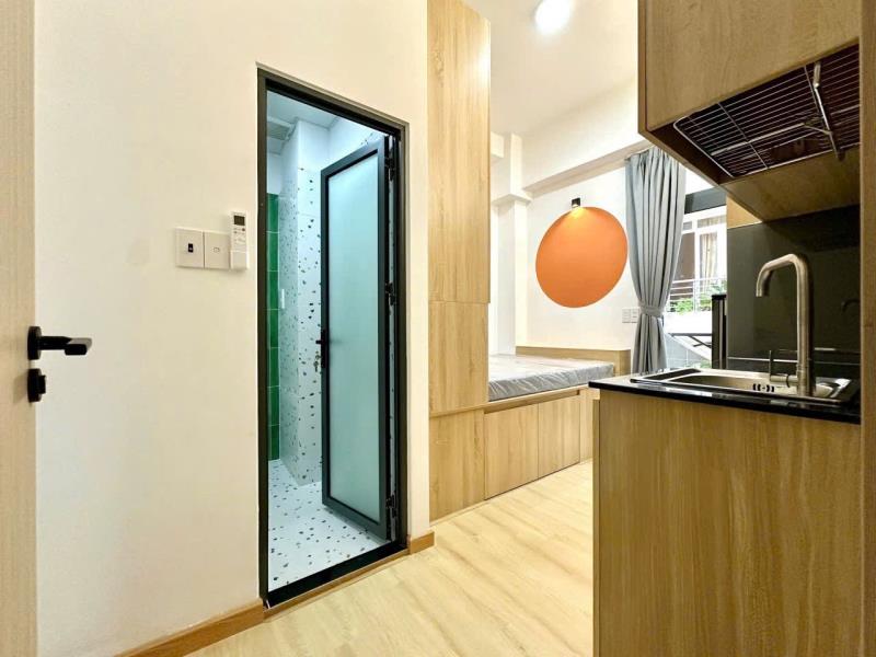 Cho thuê studio ban công rộng mát - bạch đằng, tân bình - full nội thất ngay sân bay - Ảnh 3