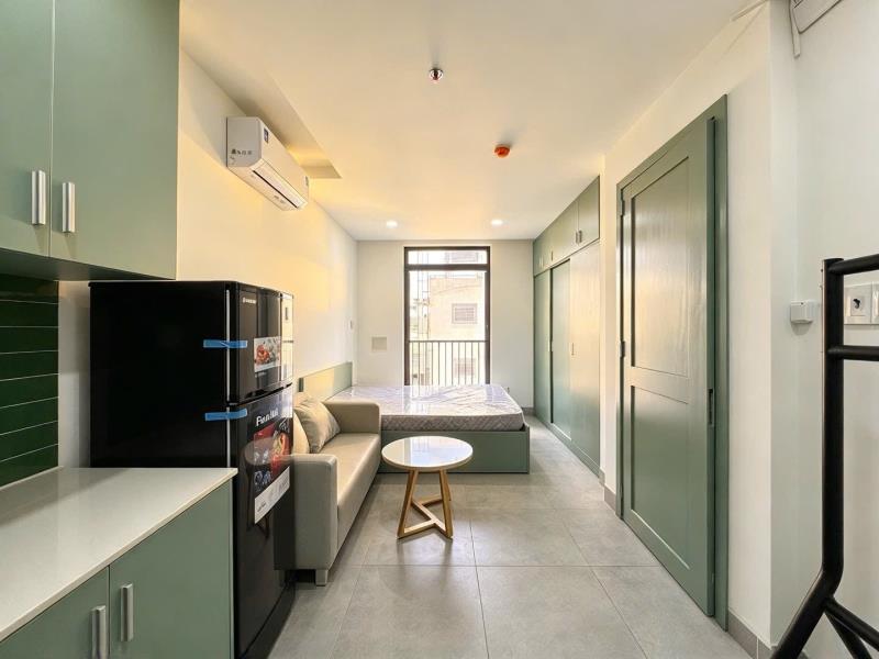 Chung cư mini studio full nội thất - gần chợ bà chiểu - ngã tư phú nhuận - nhà mới có thang máy - Ảnh 2