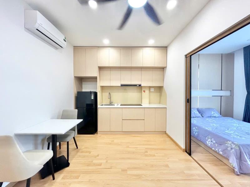 Cho thuê căn hộ 1 phòng ngủ bình thạnh, full nội thất, ban công, cửa sổ lớn, gần điện biên phủ, hàng xanh, quận 1 - Ảnh 4