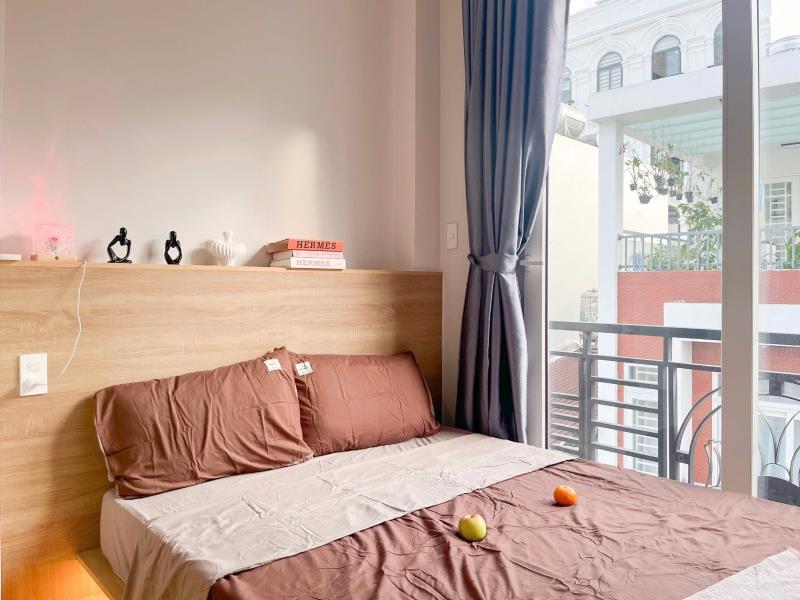 Căn studio/studio tách bếp view ban công - gần đh văn hiến, đh công thương, luỹ bán bích, thoại ngọc hầu, bình long, hoà bình - Ảnh 4