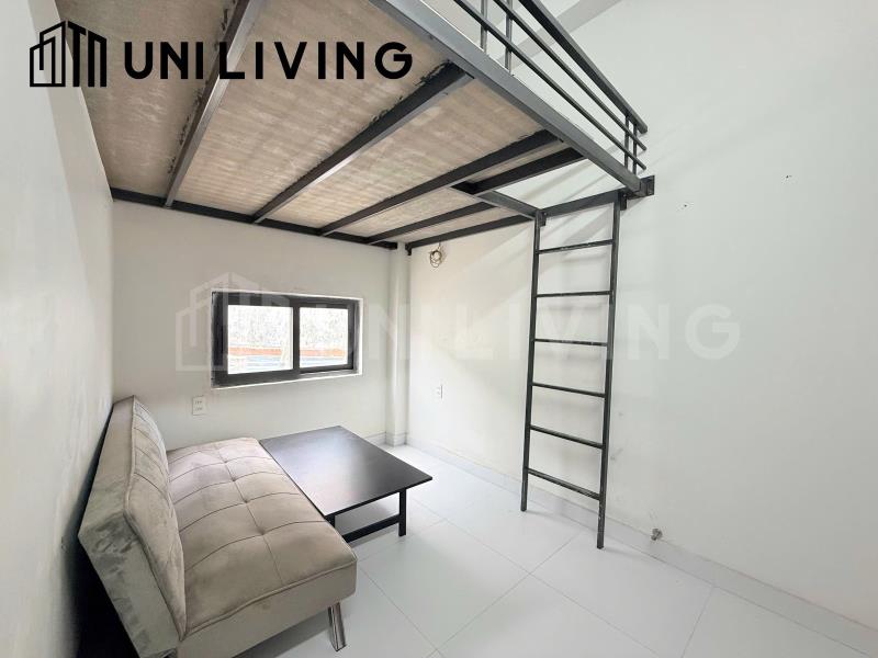 Phòng duplex 35m2_gác cao_thang máy_lê quang định_gần emart_iuh_đh văn lang - Ảnh 2
