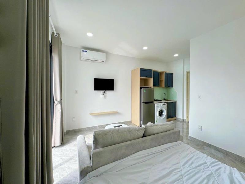 Thuê chung cư mini full nội thất ban công - Ảnh 4