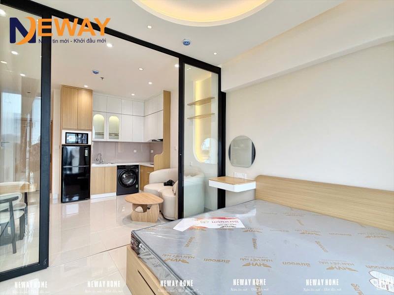 Cho thuê căn hộ 1pn ban công full nội thất mới 109% siêu đẹp 40m² lâm văn bền quận 7 – có máy giặt riêng, thiết kế hiện đại, không gian rộng rãi, thoáng sáng - Ảnh 3