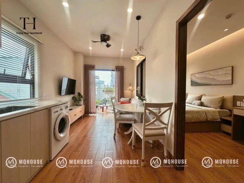 Hệ thống căn hộ - cộng hòa . full nội thất, có cửa sổ thoáng phòng thiết kế theo style tối giản phù hợp vs nhiều gu, dễ dàng decor lại, ra vào cửa vân tay, camera an ninh 24/24,... phù hợp ở 2 người