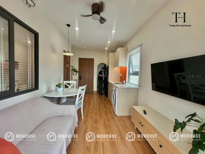 Hệ thống căn hộ - cộng hòa . full nội thất, có cửa sổ thoáng phòng thiết kế theo style tối giản phù hợp vs nhiều gu, dễ dàng decor lại, ra vào cửa vân tay, camera an ninh 24/24,... phù hợp ở 2 người - Ảnh 4