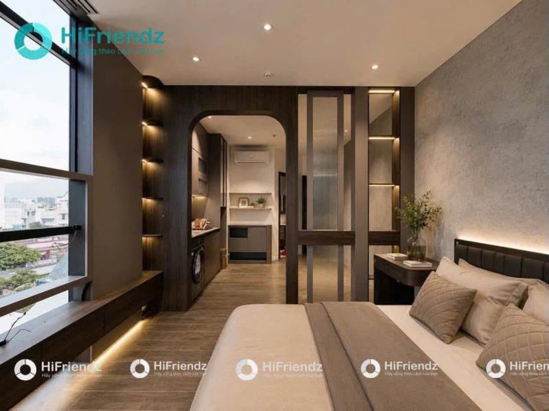 Chuỗi hệ thống căn hộ cao cấp - lạc long quân. full nội thất hiện đại thiết kế tối giản, cửa sổ kính lớn, hỗ trợ xe free, ra vào vân tay phù hợp ở 2 người / gia đình