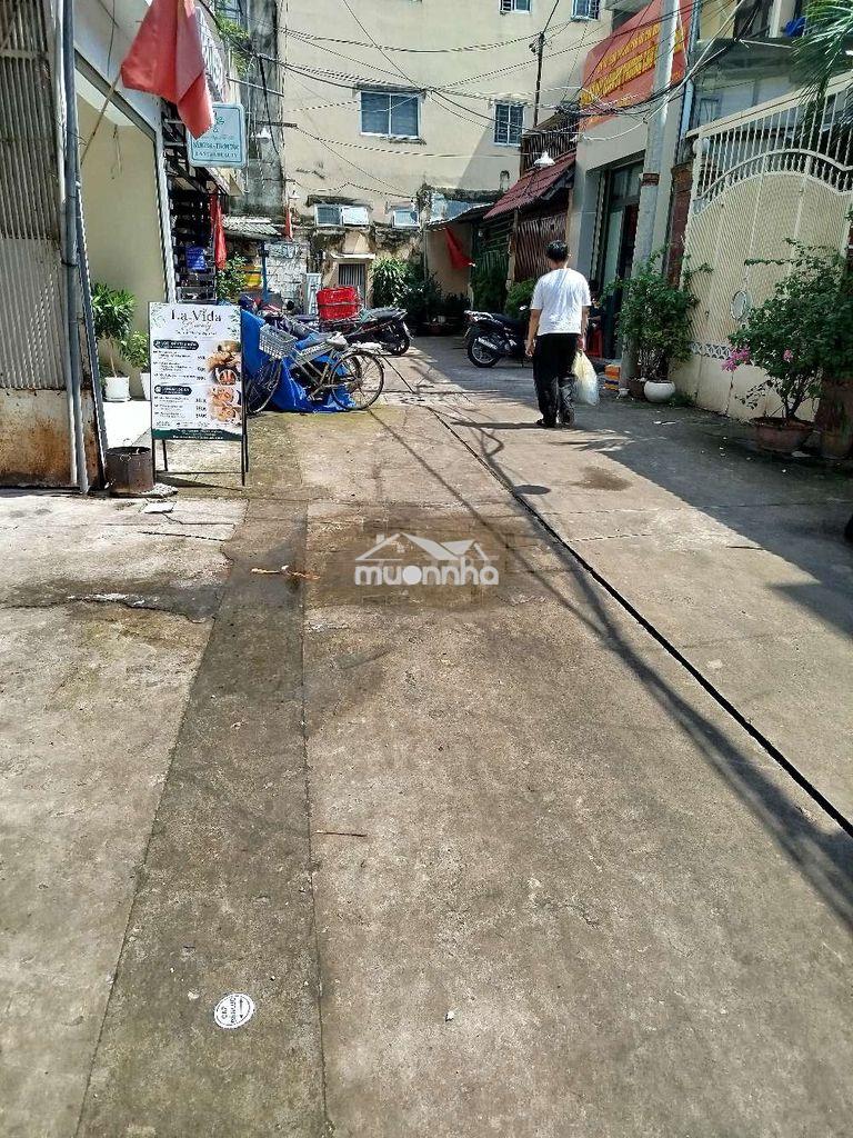Cho thuê nhà 4x20 hẻm 8m trần đình xu phường cầu ông lãnh 