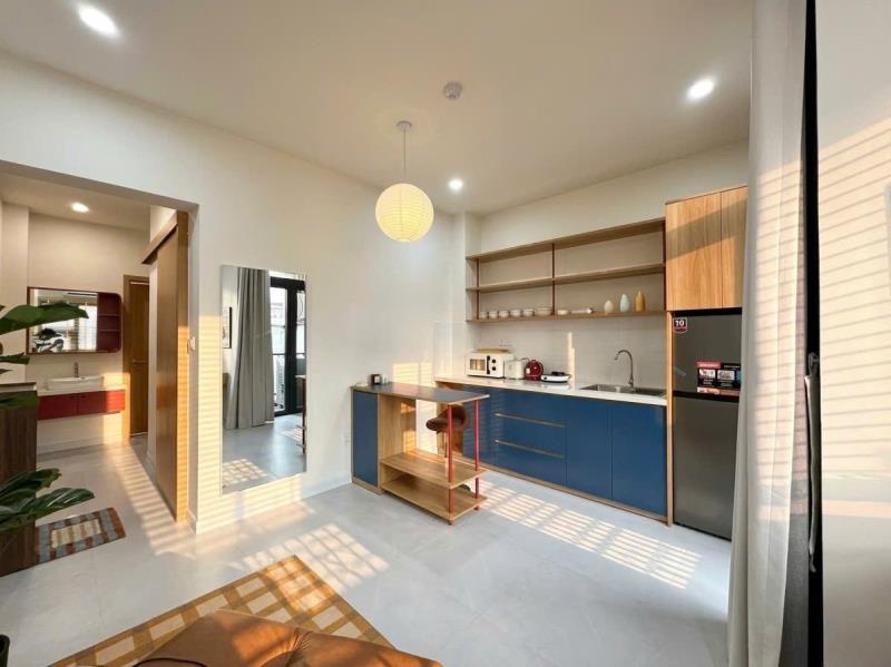 Chuỗi hệ thống căn hộ - tân bình. thiết kế hiện đại hợp gu, full nội thất, có sẵn máy giặt riêng, cửa sổ thoáng phòng, vách ngăn thông giữa các phòng - Ảnh 2