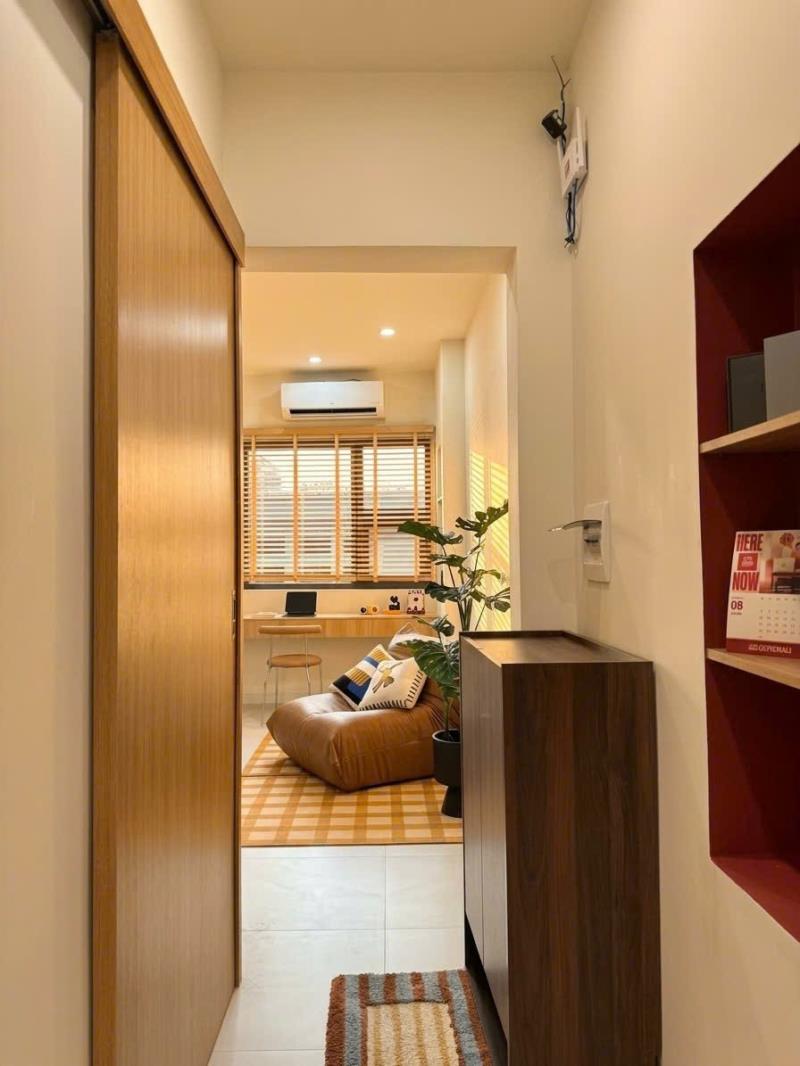 Chuỗi hệ thống căn hộ - tân bình. thiết kế hiện đại hợp gu, full nội thất, có sẵn máy giặt riêng, cửa sổ thoáng phòng, vách ngăn thông giữa các phòng - Ảnh 3