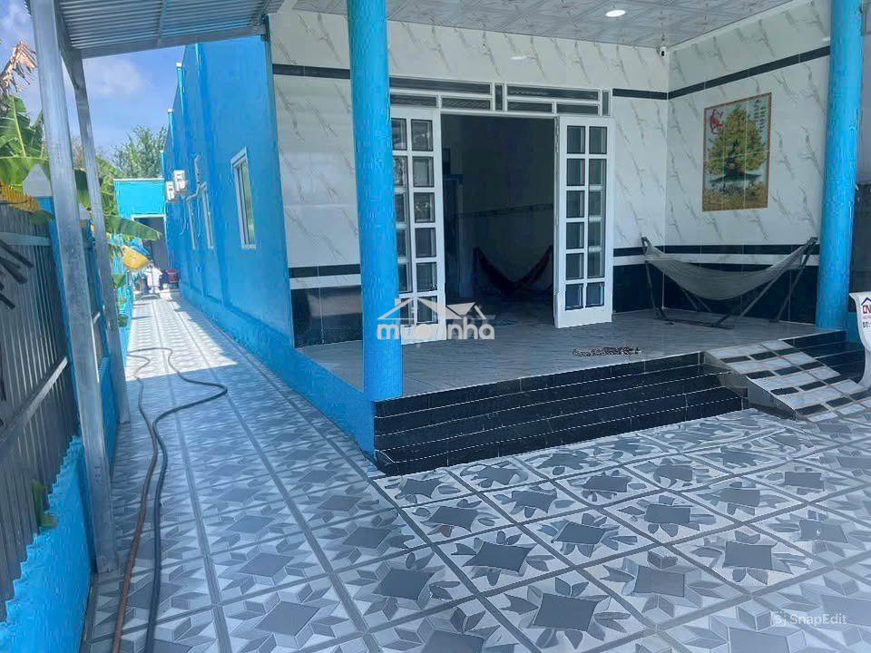Bán gấp căn nhà màu xanh 181m2 shr giá 1 tỷ 150tr ở 1/ đ. hồ văn tắng - Ảnh 2