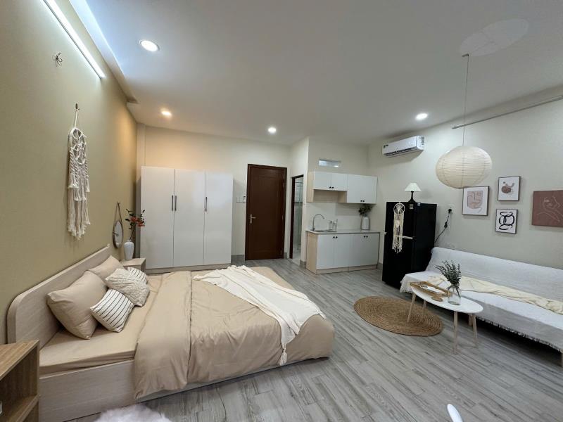 Studio ban công cửa sổ trời full nội thất 300 nguyễn văn linh tân thuận quận 7 - Ảnh 4