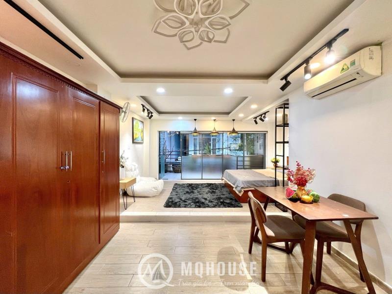 Căn hộ 1pn - gần nhà ga t3, etown cộng hòa, vincom plaza