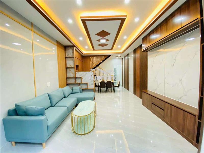 Nhà đẹp– hẻm thông ô tô có phòng ngủ dưới trệt
