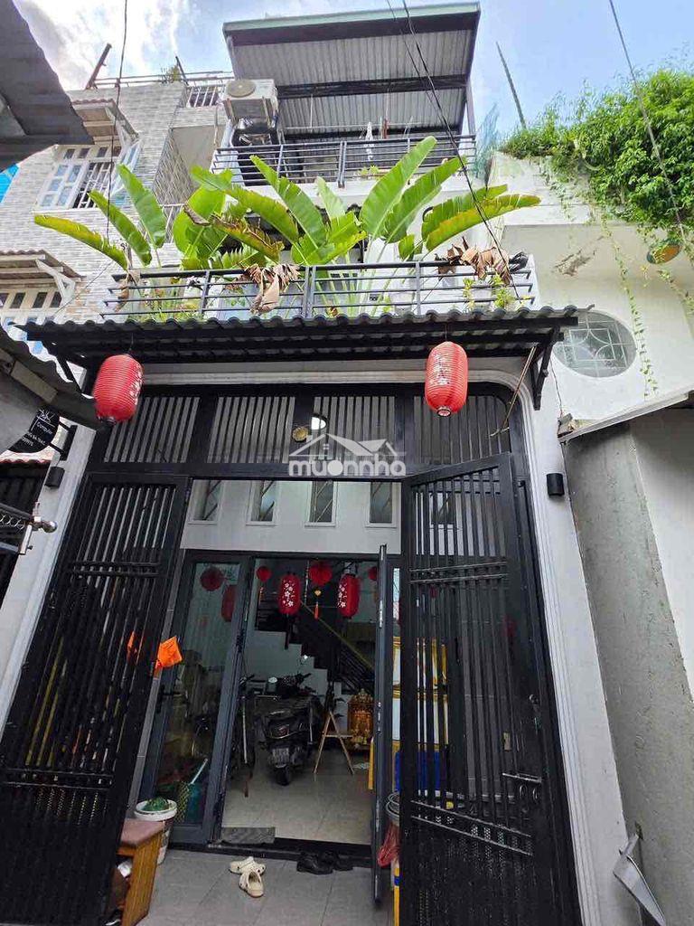Nhà 3 tầng dương bá trạc hem 3m