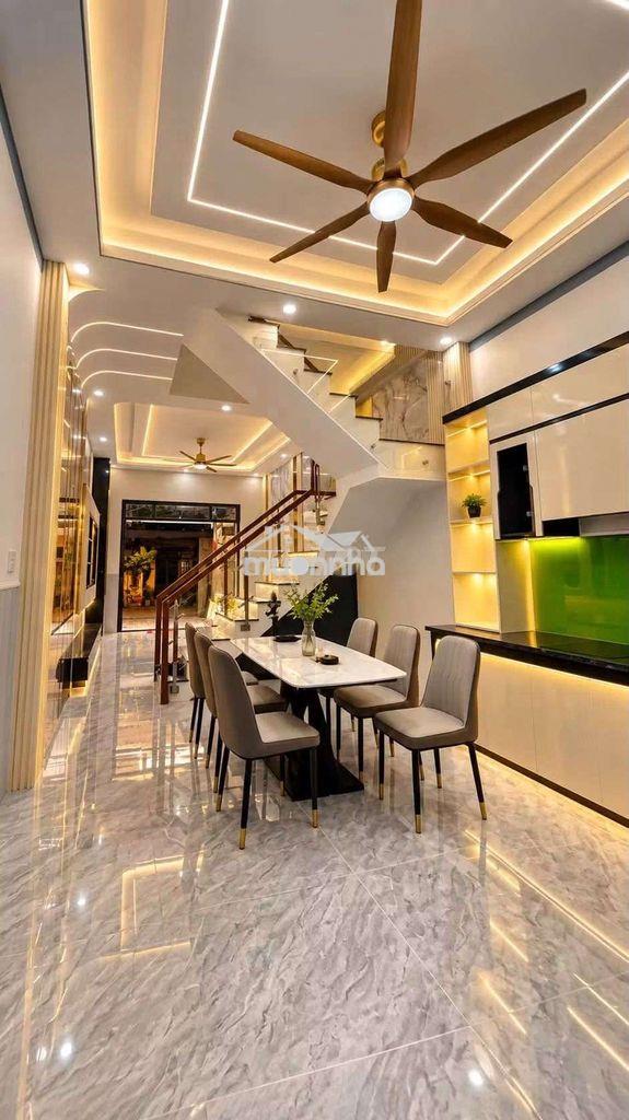 Nhà đẹp 2 tầng — gần minh phụng hậu giang vănthân 3.5m x 11m hướng tây - Ảnh 3