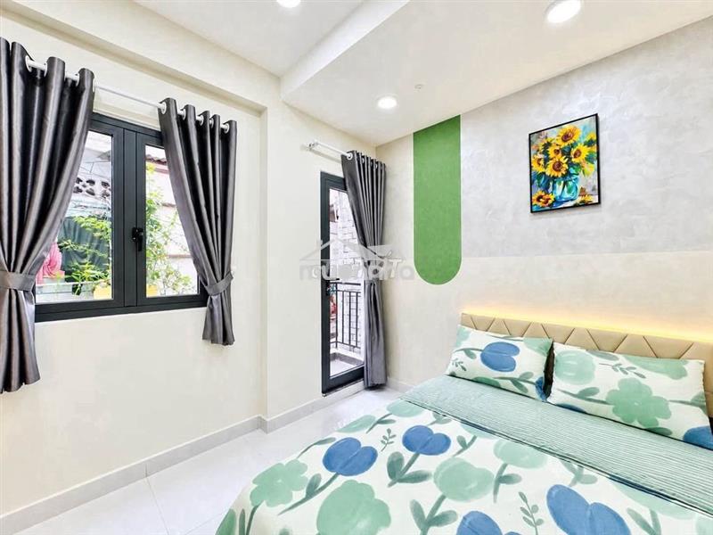 Bán nhà hoàng hoa thám bình thạnh 41m2 4 tầng 4pn gần chợ cây quéo