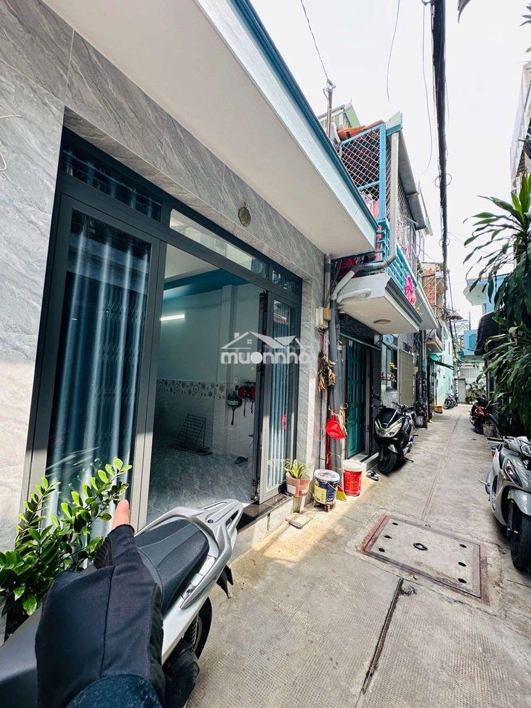 Nhà hẽm tân thắng,tân phú_2 tầng hoàn công đủ,shr vuông vức ngang 4m