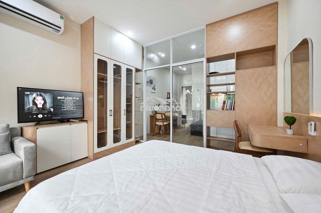 Vị trí trung tâm cho thuê căn hộ 1pn nội thất mới rộng rãi thoáng mát - Ảnh 2
